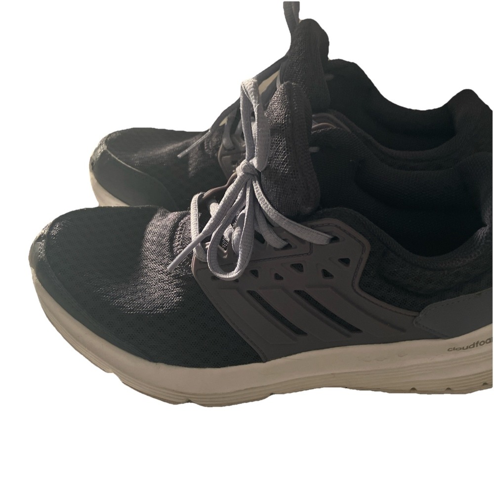 Adidas Galaxy 6 Running Shoes Women Size 6 1/2 Gray/Gray - Picture 2 of 8